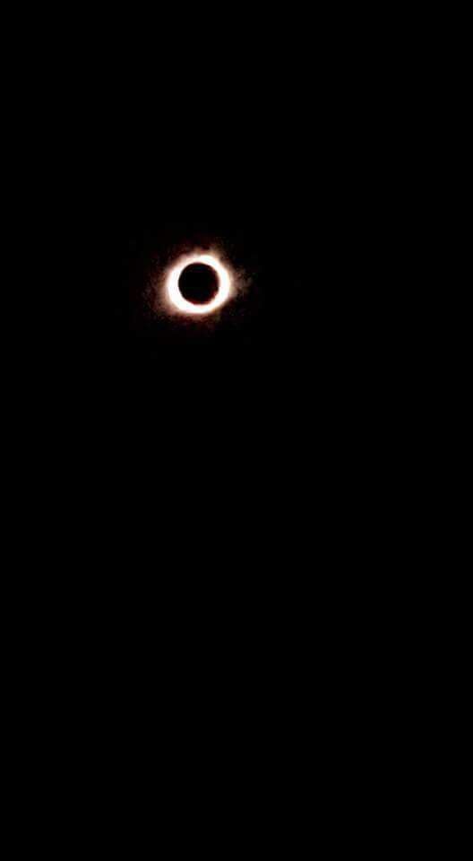 The eclipse with total coverage