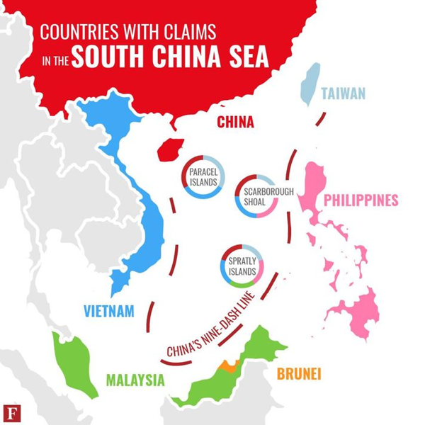 Territorial Claims in the South China Sea